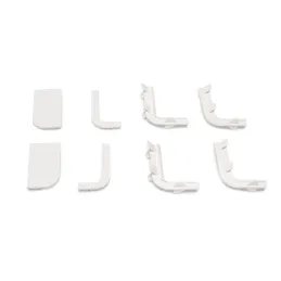Komplet PVC zaključkov za profile VION - L / mat bela