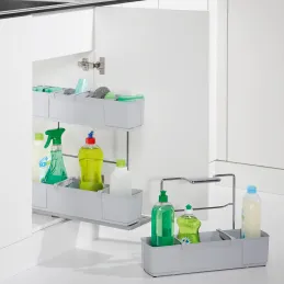 Popolnoma izvlečna košara Cleaning agent K-Line / Siva