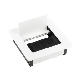 Kabelska uvodnica LUXURY brez blaženja 100 mm / mat bela