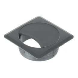 Kabelska uvodnica QUADRO PVC / Srebrna