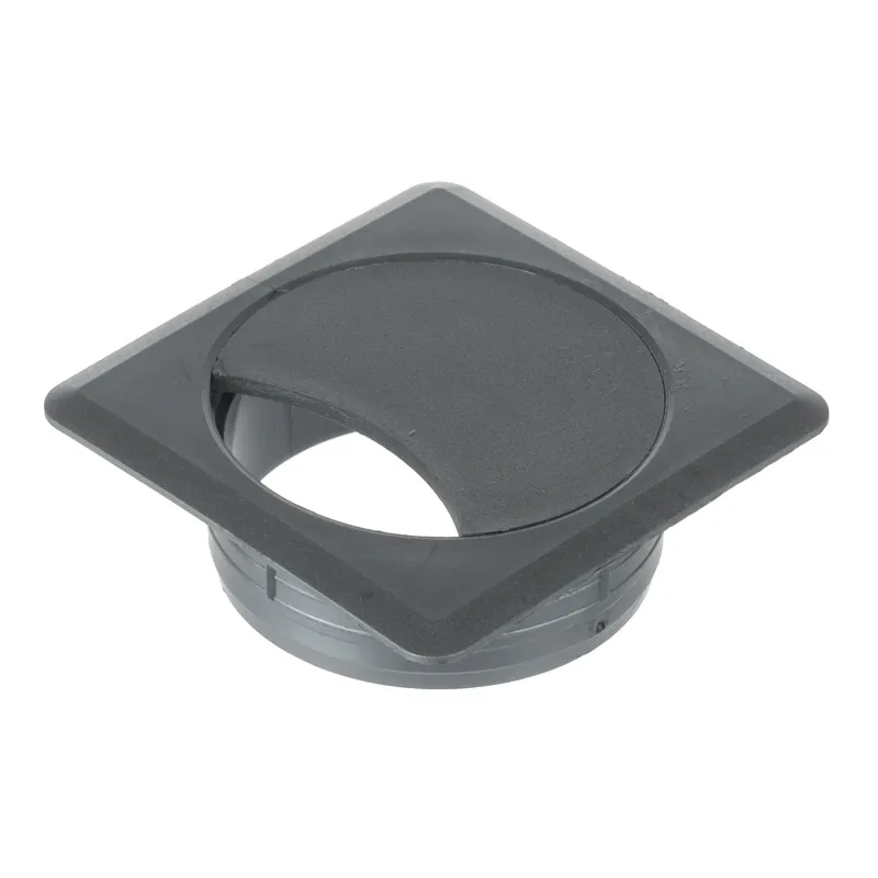 Kabelska uvodnica QUADRO PVC / Srebrna