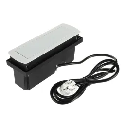 Dvižna električna vtičnica CIZO 2x230 + 2xUSB – SCHUKO / Bela