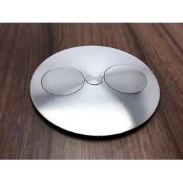 Električna vtičnica Twist 2x 230 V SCHUKO / nerjavno jeklo