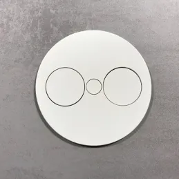 Električna vtičnica Twist 2x 230 V SCHUKO / Bela matirana