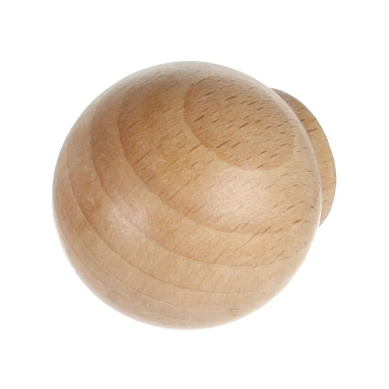 Gumb WOOD / lakirana bukev