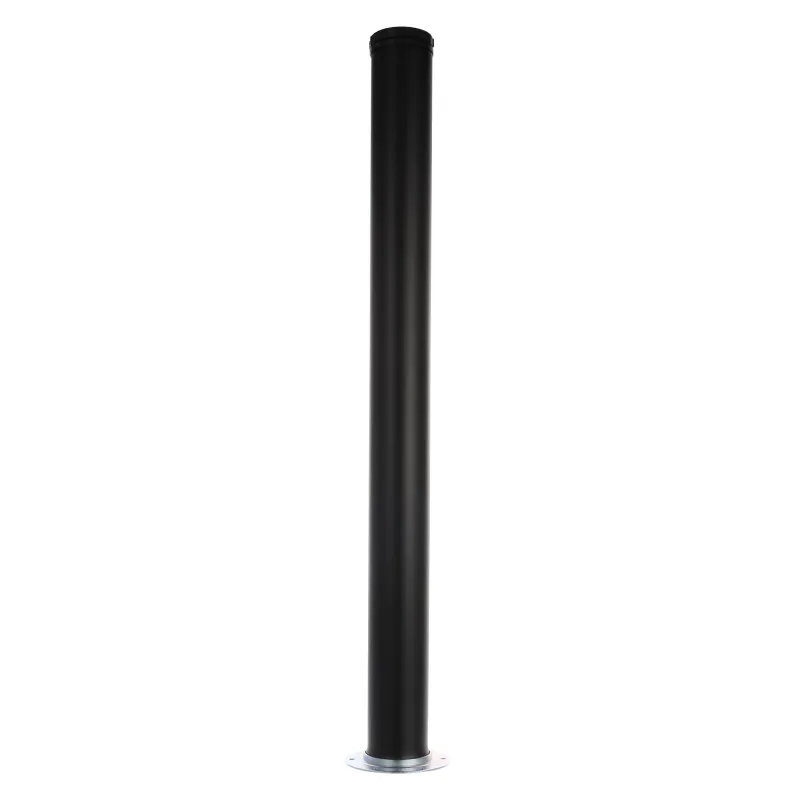 Namizna noga SIMPLE Črna mat / 60 mm