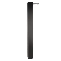 Mizna noga QUADRA 60x60 / Mat črna