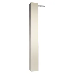 Namizna noga QUADRA 80x80 / nerjavno jeklo