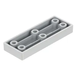 Plastična nogica 10 mm 80x30 / Siva