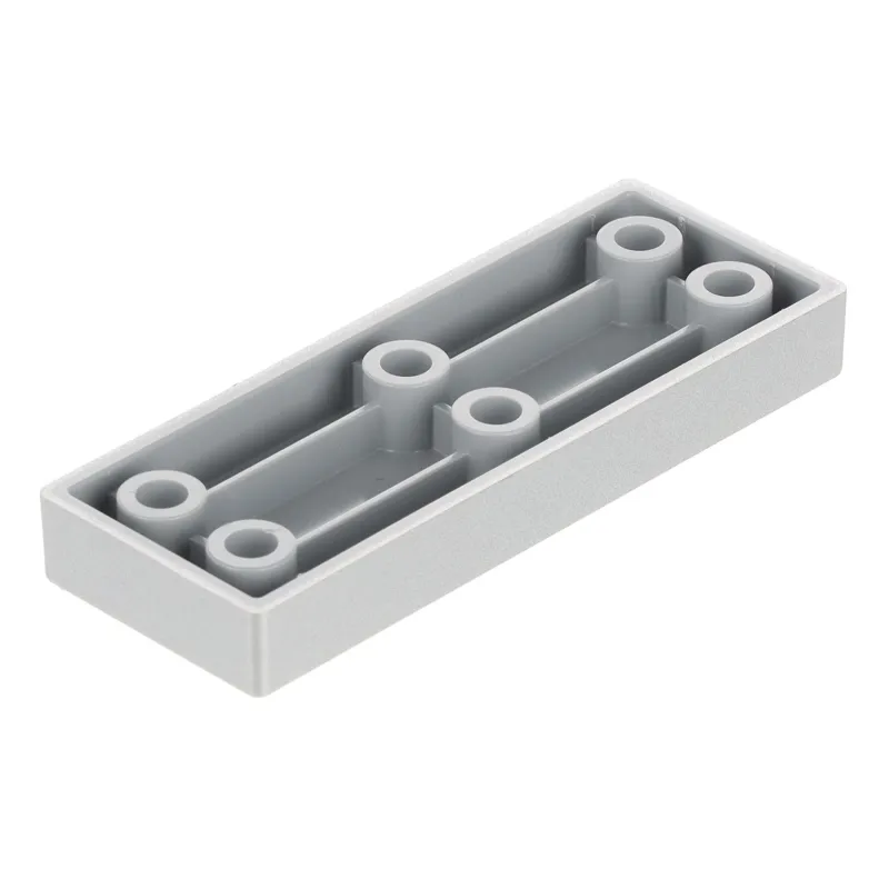 Plastična nogica 10 mm 80x30 / Siva