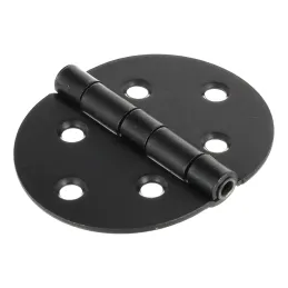 Okrogli krilni tečaj 72 x 60 mm / črn