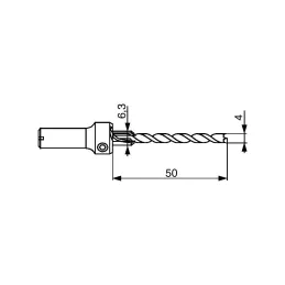 Sveder za konfirmat SPAX 6,3 x 50