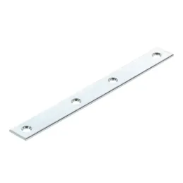 Povezovalna ploščica 140 x 15 mm / Beli cink