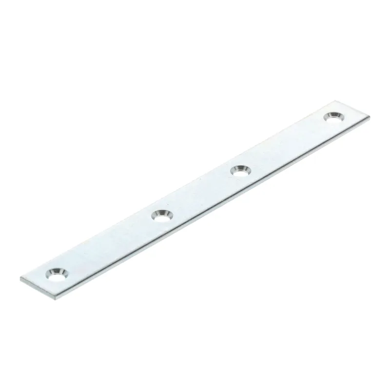 Povezovalna ploščica 140 x 15 mm / Beli cink