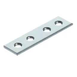 Povezovalna ploščica 60 x 15 mm / Belo pocinkano zlitje