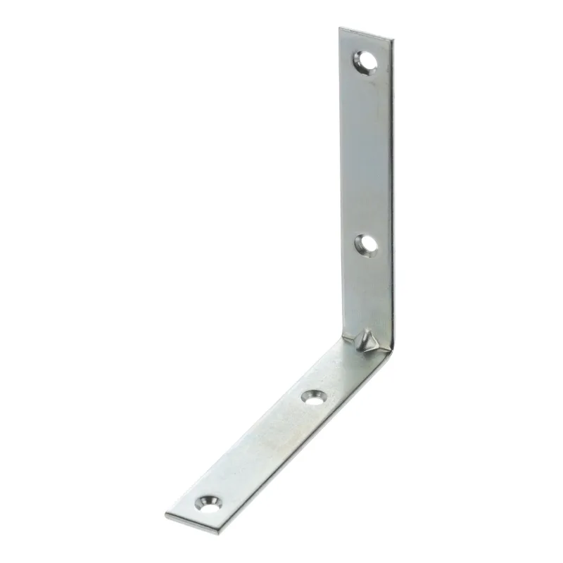 Povezovalni kotnik 90 x 90 mm – 10 kosov / belo pocinkano