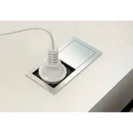 Električna vtičnica VersaHit Mono 1 x 230 V SCHUKO / nerjavno jeklo