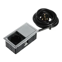Električna vtičnica VersaHit Mono 1 x 230 V SCHUKO / nerjavno jeklo