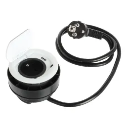 Notranja vtičnica RING FRENCH 1 × 230 V + 1 × USB / mat bela