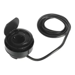 Notranja vtičnica RING SCHUKO 1 × 230 V + 1 × USB / mat črna