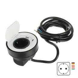Notranja vtičnica RING SCHUKO 1 x 230 V + 1 x USB / bela matirana
