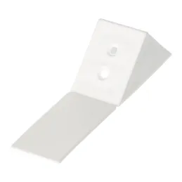 Veliki povezovalni kotnik iz PVC / Bela