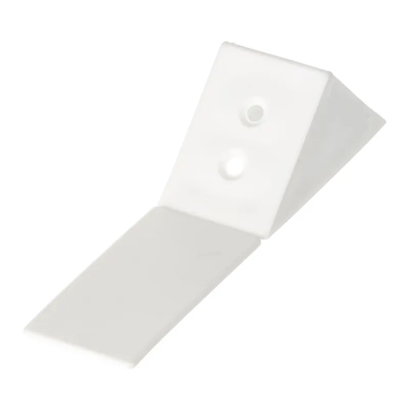Veliki povezovalni kotnik iz PVC / Bela