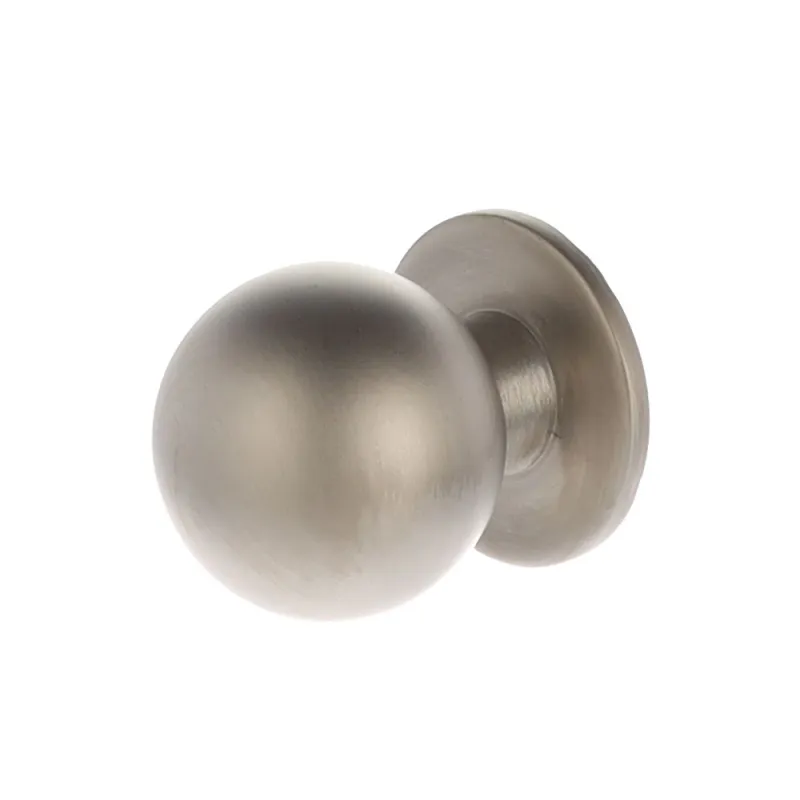 Gumb BALL 20 mm / Satenasti nikelj