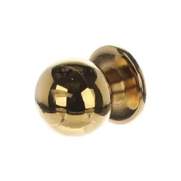Gumb BALL 20 mm / Zlata sijajna