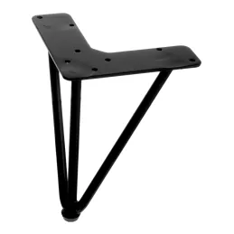 Pohištvena noga HAIRPIN MINI / Črna