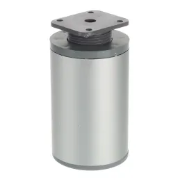 Okrogla pohištvena noga 60 / Aluminij