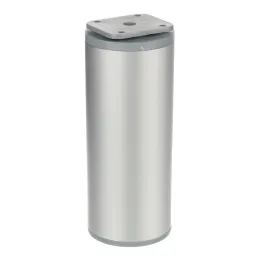 Okrogla pohištvena noga 60 / Aluminij