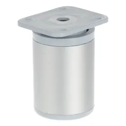 Pohištvena noga D40 / Aluminij