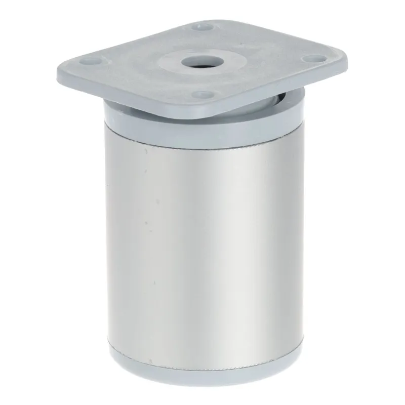 Pohištvena noga D40 / Aluminij