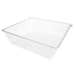 Izvlečna garderobna košara SIMPLE / Bela