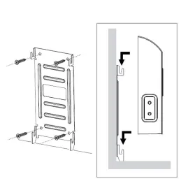 Notranja vtičnica BORN SCHUKO 2 x 230 V + 2 x USB / mat črna