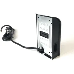 Notranja vtičnica BORN SCHUKO 2 x 230 V + 2 x USB / mat črna