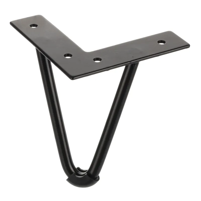 Pohištvena noga HAIRPIN 130 mm / Črna