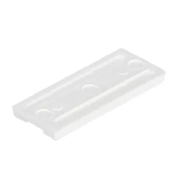 PVC mini drsnik za zabijanje – bel / 10 kosov