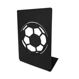 Stojalo za knjige FUTBAL / Mat črna