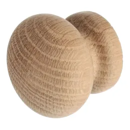 Leseni ročaj WOOD MADE / surov hrast