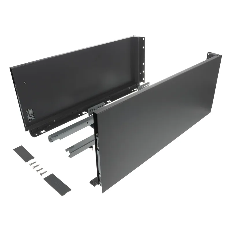 Kuhinjski zaboj – INTERBOX Premium 16 – 199 mm / antracit