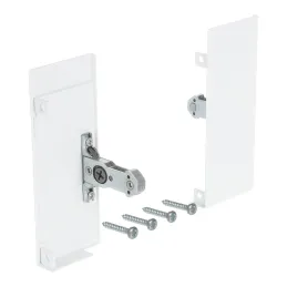 Komplet ročajev za notranji predal – INTERBOX Premium 84 mm / Bela