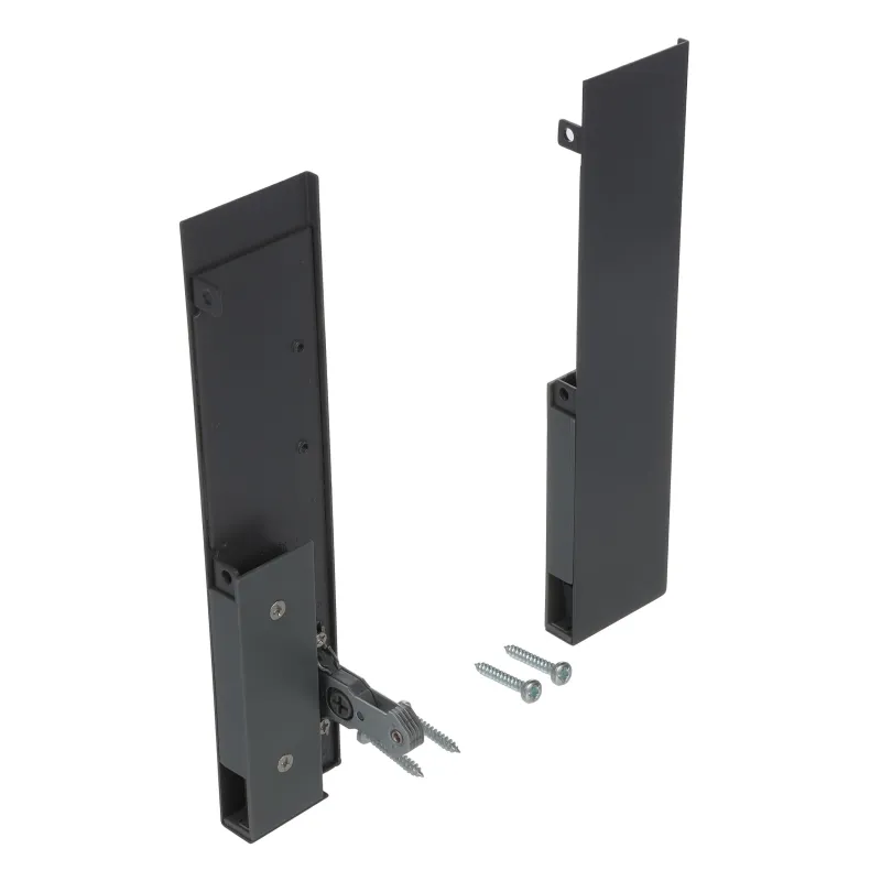 Komplet nosilcev za notranji predal – INTERBOX Premium 167 mm / antracitna barva