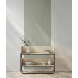 Dekorativni lamelni profil INFINITY LUNA / bela