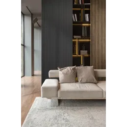 Lamelni dekorativni profil INFINITY OLMO / bela