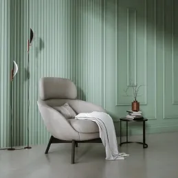Lamelni dekorativni profil INFINITY OLMO / bela