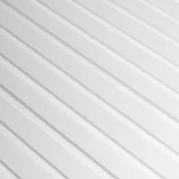 Lamelni dekorativni profil INFINITY OLMO / bela