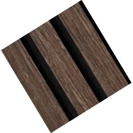 Lamelni akustični panel COLETTE / temni oreh