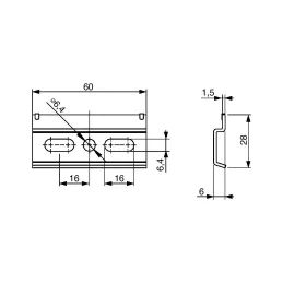 Viseča letev CAMAR 60 mm
